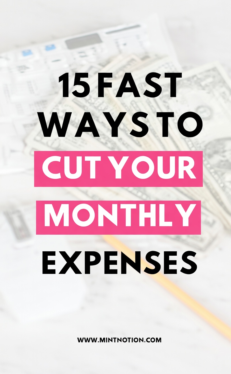 15 Ways To Lower Your Expenses